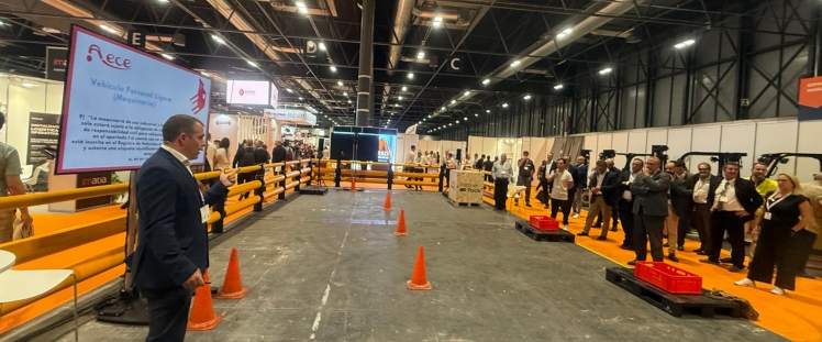 AECE destaca con su participación en la Feria Logistics & Automation Madrid