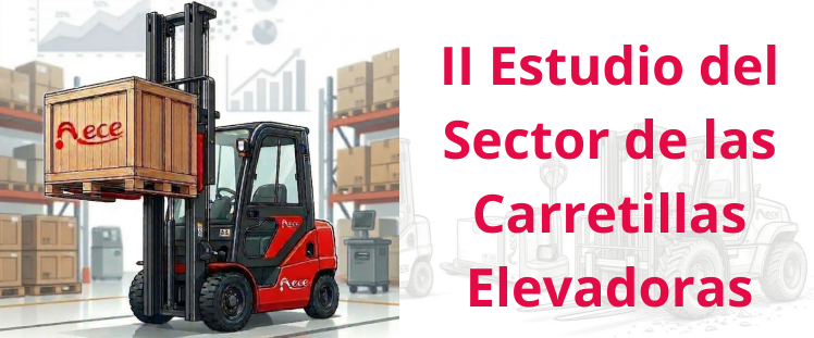 AECE publica el II Informe del Sector de las Carretillas Elevadoras